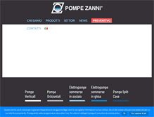 Tablet Screenshot of pompezanni.it